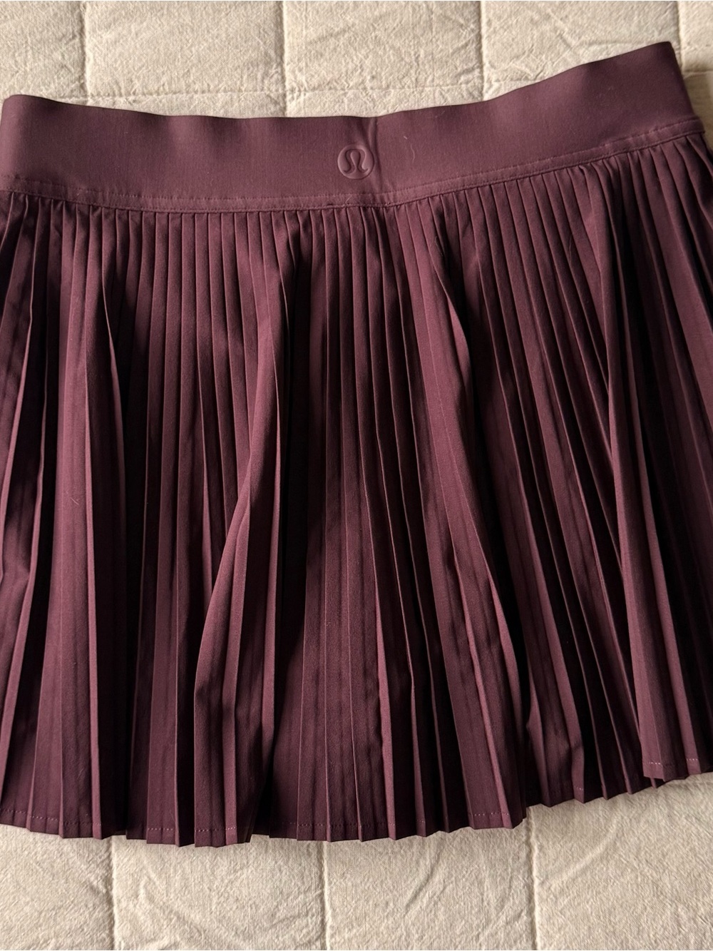 lululemon athletica Women's Pleated Athletic Skirt in Plum
